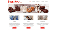 Desktop Screenshot of dulcehola.com