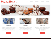 Tablet Screenshot of dulcehola.com